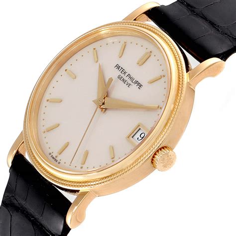 patek philippe calatrava 18k yellow gold